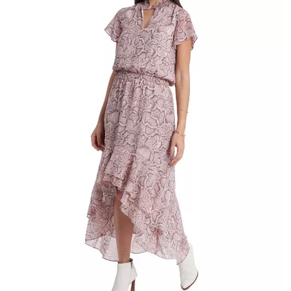 Pink High-low Leopard Dress - Picture 6 of 7